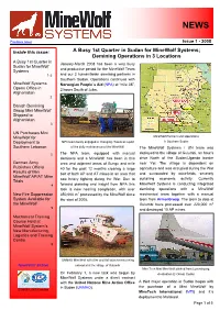 Minewolf News Issue 1 2008