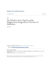 The Whistler's Story Tragedy and the Enlightenment Imagination in the Eh Art of Midlothian Alan Riach