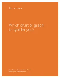 Which Chart Or Graph Is Right for You?