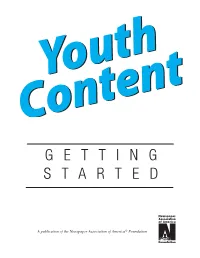 Youth Content: GETTING STARTED