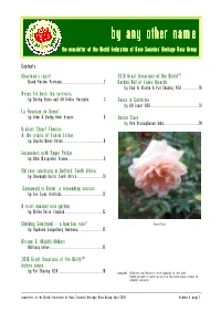 April 2010 Volume 4, Page 1