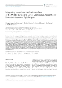Integrating Subsurface and Outcrop Data of the Middle Jurassic to Lower Cretaceous Agardhfjellet Formation in Central Spitsbergen