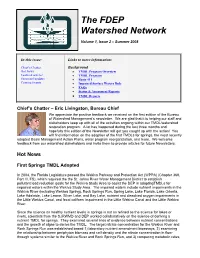 The FDEP Watershed Network