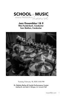 Jazz Ensembles I & II