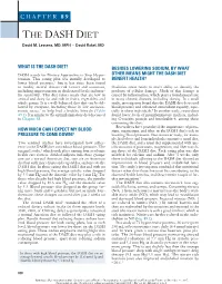 The DASH Diet David M