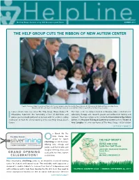 The Help Group Cuts the Ribbon of New Autism Center