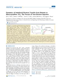 The Pursuit of Two-Electron Injection Fritz J