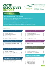 Chief Executive's Report