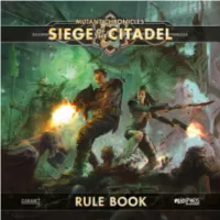 Welcome to the Citadel