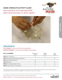Dome Strength Activity Guide