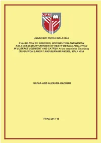 Evaluation of Sources, Distribution and Human Bio