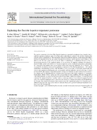 Exploring the Fasciola Hepatica Tegument Proteome ⇑ R