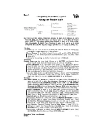 157 Gray Or Roan Colt
