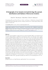 A Biography of an Invasive Terrestrial Slug: the Spread, Distribution and Habitat of Deroceras Invadens