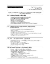 Curriculum Vitae