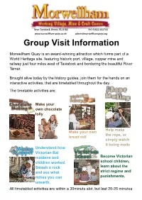 Group Visit Information