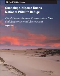 Guadalupe-Nipomo Dunes National Wildlife Refuge