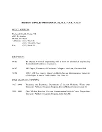 Herbert Charles Smitherman, Jr., MD, MPH, FACP Curriculum Vitae Page 2