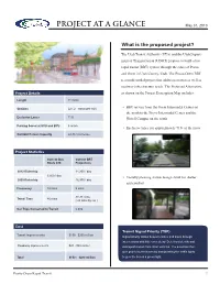 Project at a Glance May 31, 2010