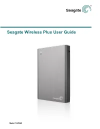 Seagate Wireless Plus User Guide