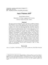 Super Whitman 1855