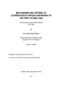 The Case Study of Simon Ruiz Network, 1557-1597