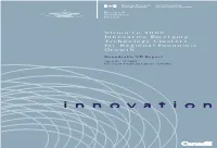 Vision to 2006: Innovative Emerging Technology Clusters for Regional