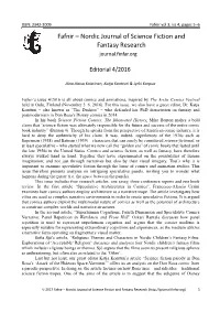 Fafnir – Nordic Journal of Science Fiction and Fantasy Research Journal.Finfar.Org