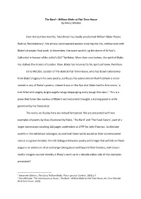 Please Click Here to Download a Review of the Bard: William Blake at Flat Time