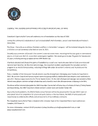CSHOF 2020 Class Announcement
