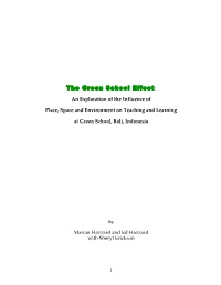 The Green School Effect