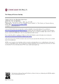 Charles Darwin and Blending Inheritance Author(S): Peter Vorzimmer Source: Isis, Vol