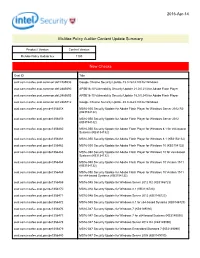 Mcafee Policy Auditor Content Update V1183