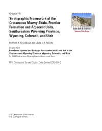 Stratigraphic Framework of the Cretaceous Mowry Shale, Frontier
