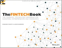 The Fintech Book Paint a Visual Picture of the Possibilities and Make It Real for Every Reader