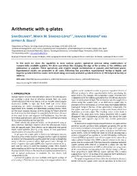 Arithmetic with Q-Plates