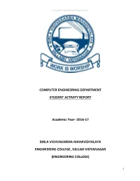 CP Student Activity Report 2016-17.Pdf