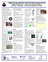 Introduction and Aims Reducing Fatigue Failure Methods Material