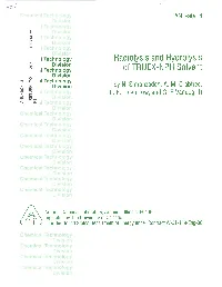 Radiolysis and Hydrolysis of Truex-Nph Solvent