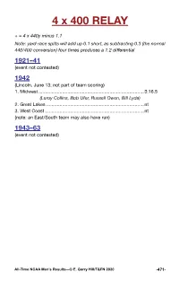 4 X 400 RELAY