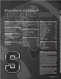 Introduction Stanford Football at a Glance