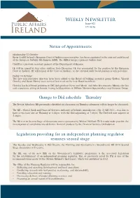 Weekly Newsletter Issue 421 17/10/16