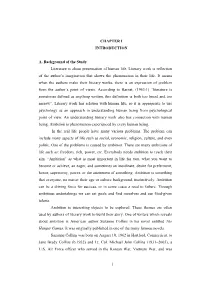 1 CHAPTER I INTRODUCTION A. Background of the Study Literature
