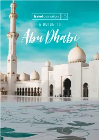 A GUIDE T0 Abu Dhabi Introducing Abu Dhabi