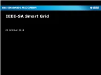IEEE-SA Smart Grid