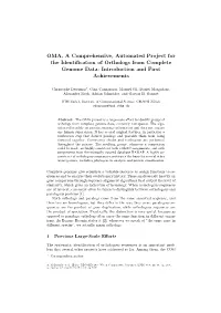 OMA, a Comprehensive, Automated Project for the Identiﬁcation of Orthologs from Complete Genome Data: Introduction and First Achievements