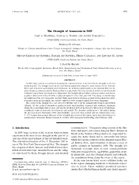 The Drought of Amazonia in 2005