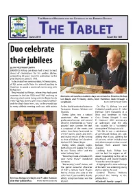 The Tablet June 2011 Standing of Diocese’S Schools and Colleges Reflected in Rolls