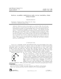 Initial Algebra Semantics for Cyclic Sharing Tree Structures ∗
