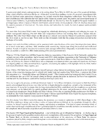 Liner Notes to the New Albion Records CD Chanting the Light of Foresight (NA 064)